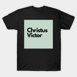 Christus Victor, green T-Shirt